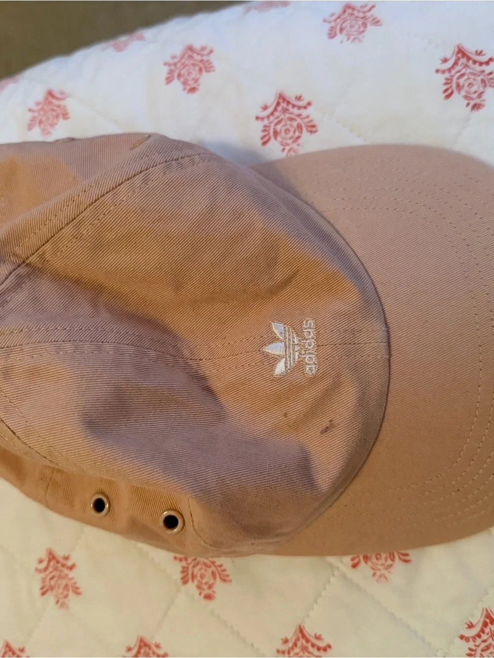 adidas Pink Trefoil Baseball Cap - Dusty Rose